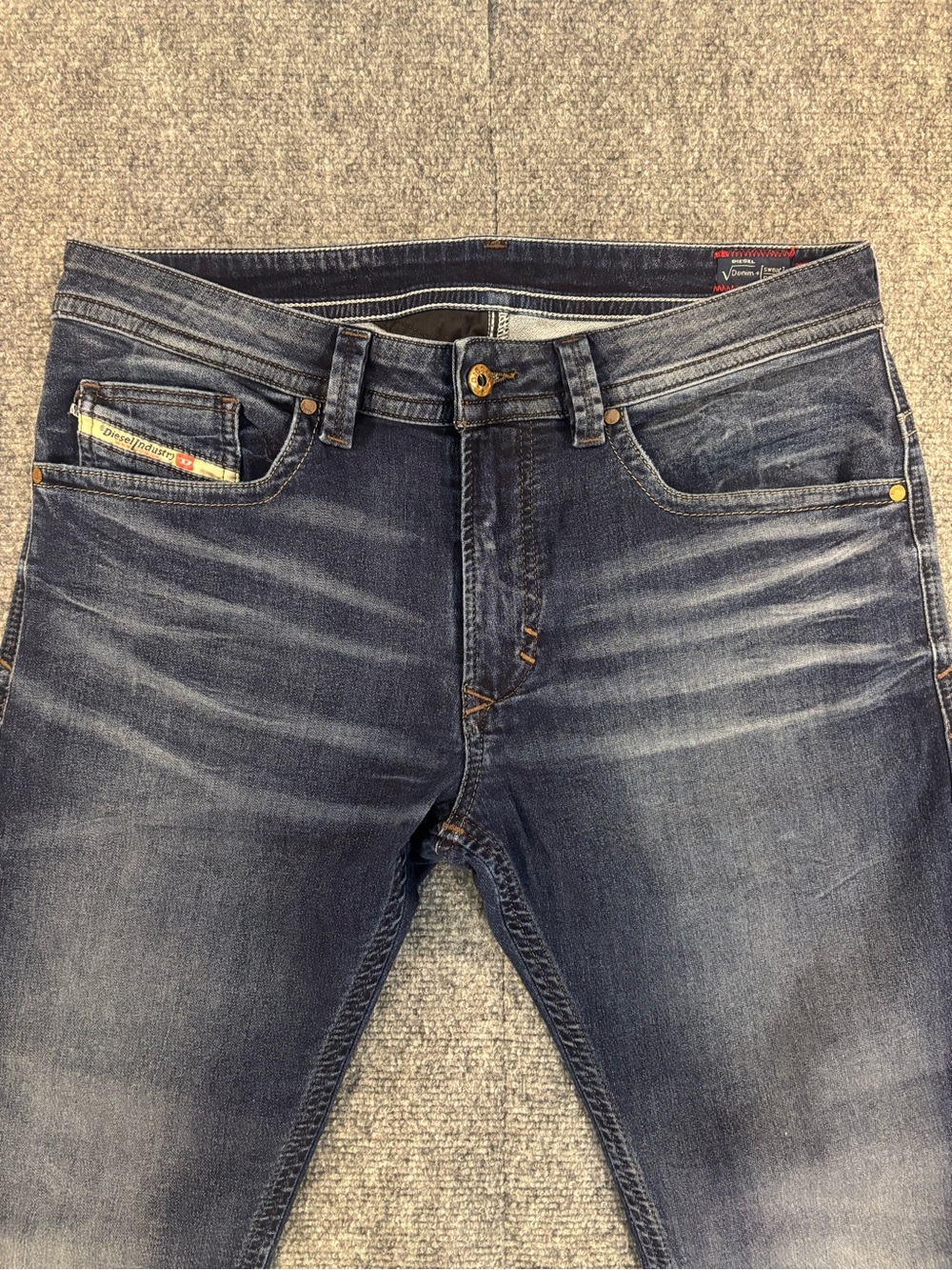 Diesel Thavar-NE JoggJeans Men 32W Blue Slim Fit Stretch Denim 0604Z - Picture 3 of 6